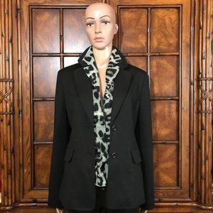 Jones New York Obsidian Ponte Blazer